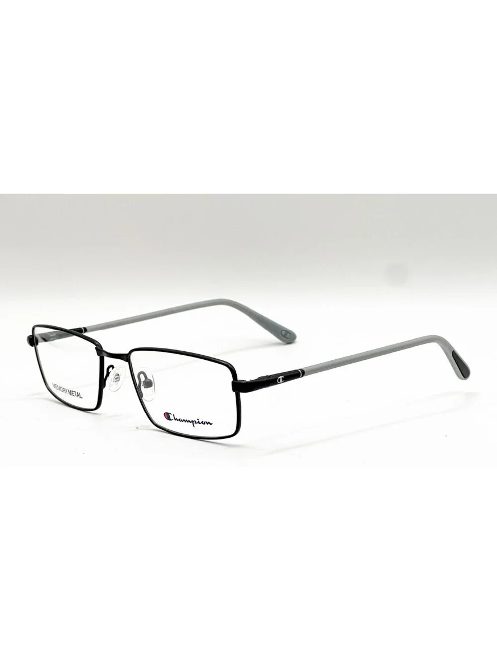 Champion Wake C01 Black Rectangle Authentic Eyeglass Frames 55-19-140
